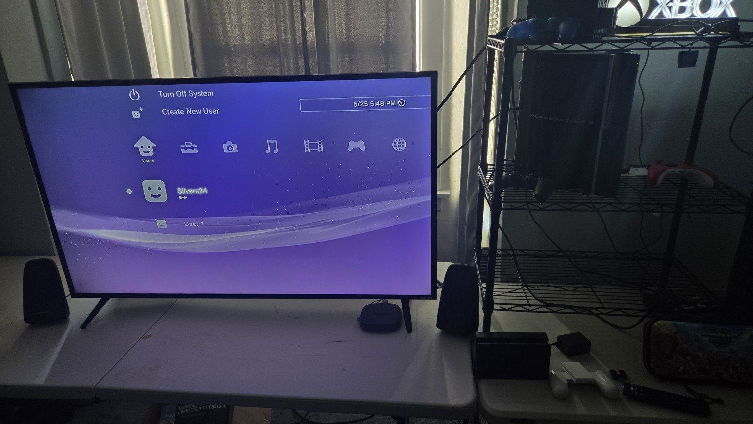 Console testing setup