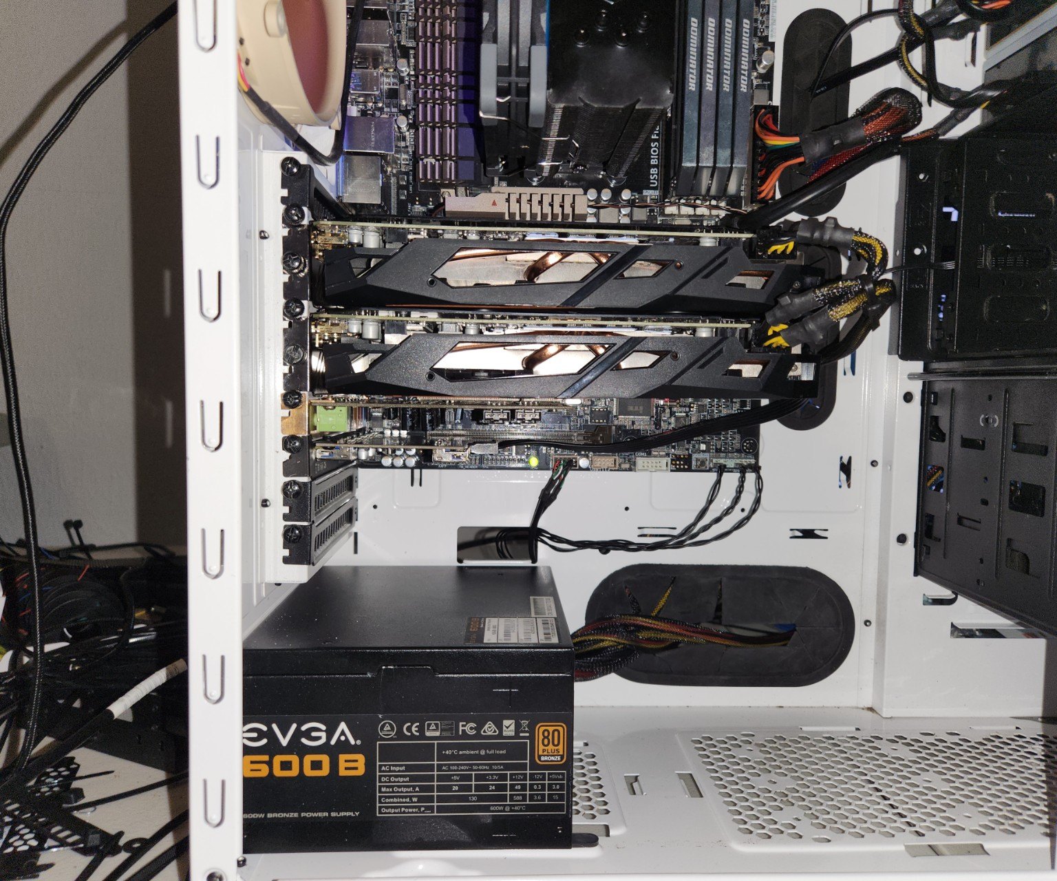 Hardware rack and build detail