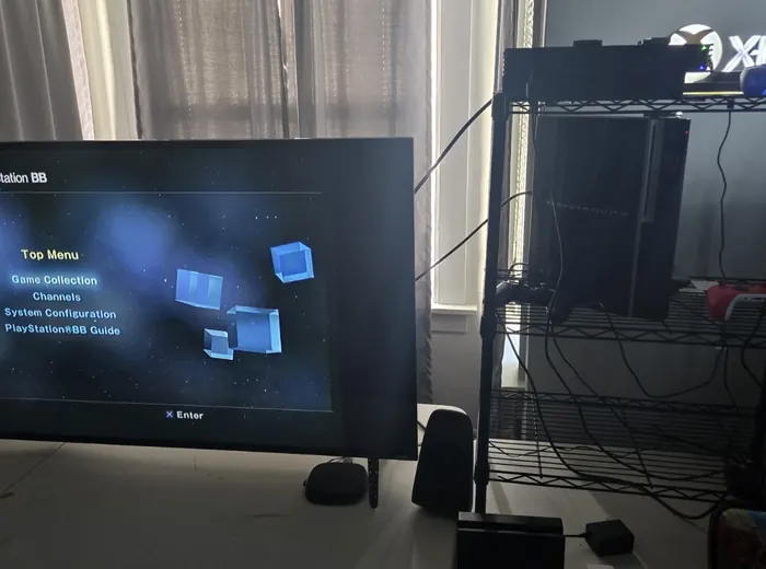 PlayStation BB screen