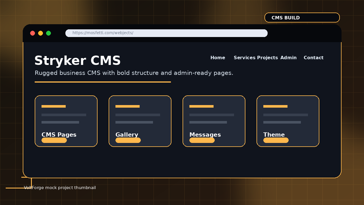 Stryker CMS preview